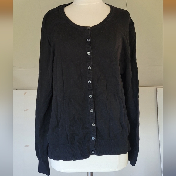 Black Old Navy Cardigan Womens Size XXL - Picture 5 of 8